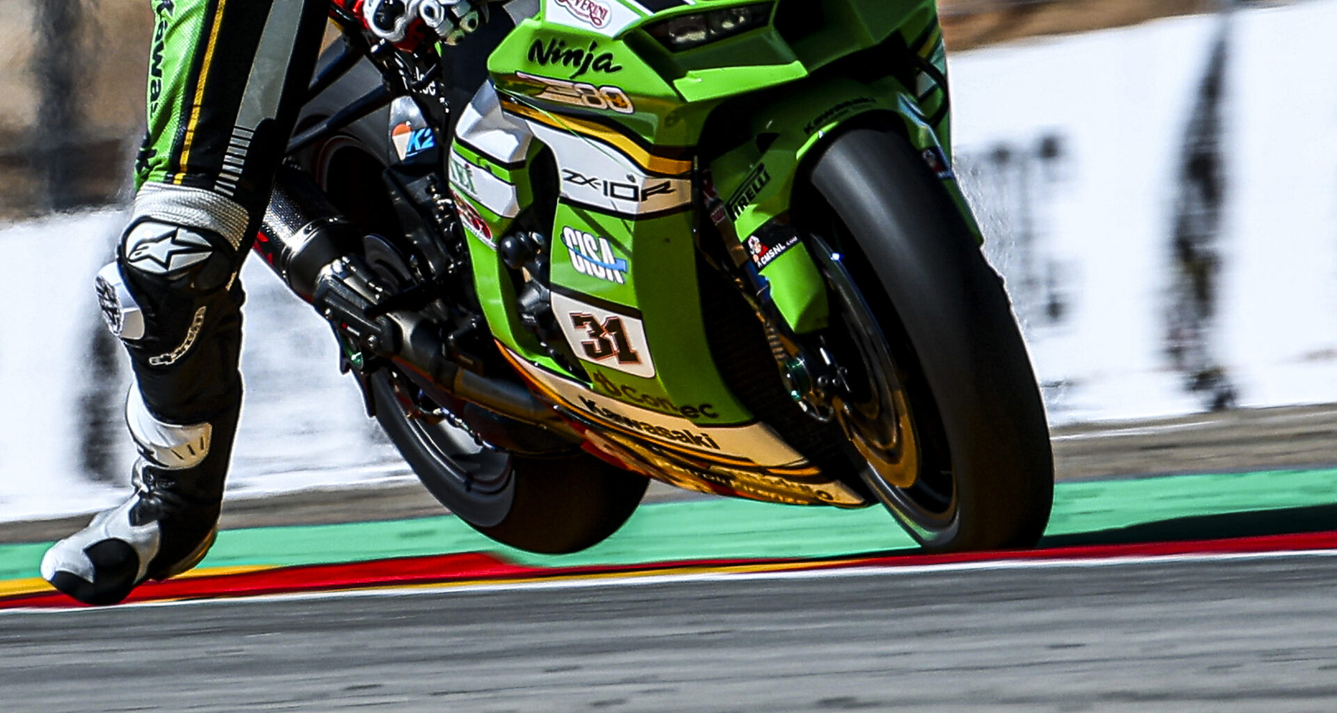 BRAKING IN DETAIL: WorldSBK suits up for an all-out attack at Aragon