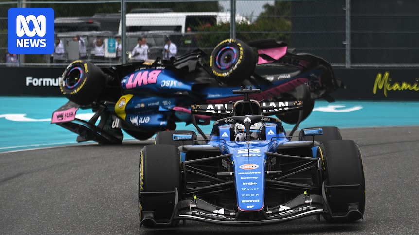 F1 Miami quick hits: Pierre Gasly flips out, Max Verstappen spins and F1 could have V8 engines