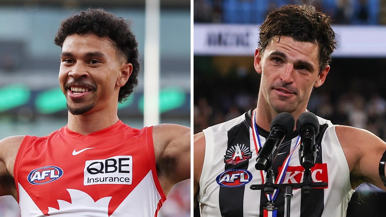 Inside Malcolm Rosas’ move to Sydney Swans, trade from Gold Coast Suns, details, Scott Pendlebury gold number 10 on jumper, In and Under collumn