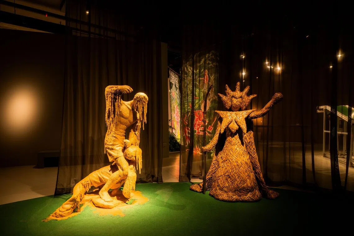 Works by Indonesian artist Elia Nurvista at SAM.