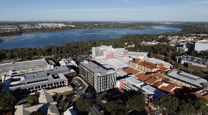 The 60 new beds at Joondalup Health Campus are part of two new wards located within a six-storey block that opened in February.