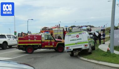 Pedestrian hit by ute on West Coast Drive in North Beach