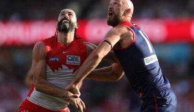 Demons go down fighting in Sydney