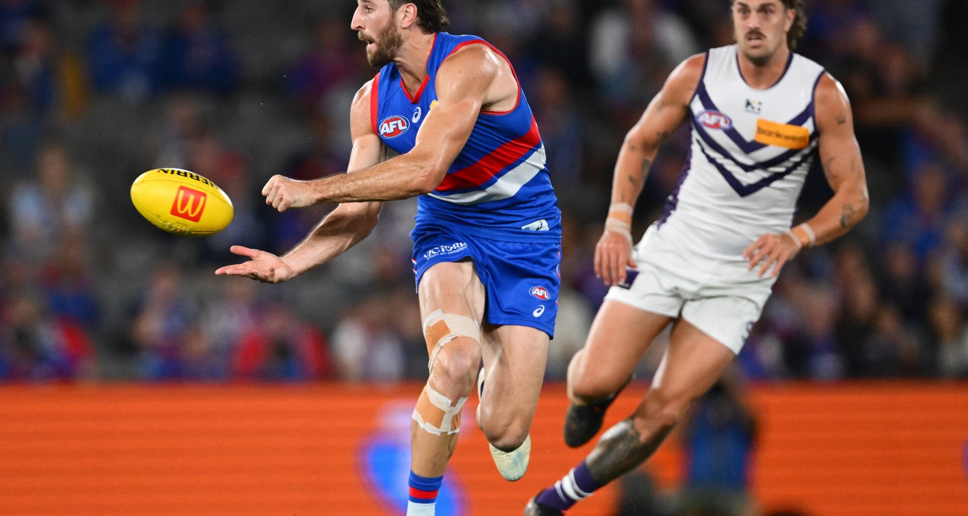 Dogs make call on sore superstar, veteran midfielder sidelined again