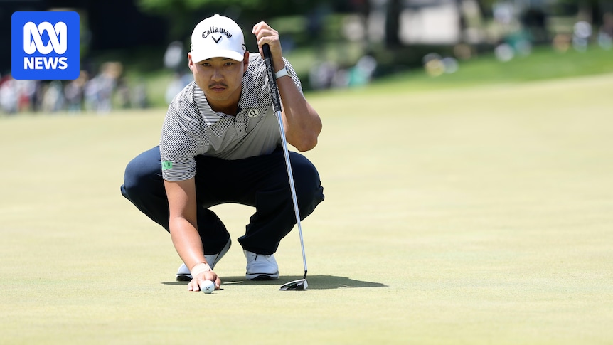 Min Woo Lee takes share of clubhouse lead at PGA Championship