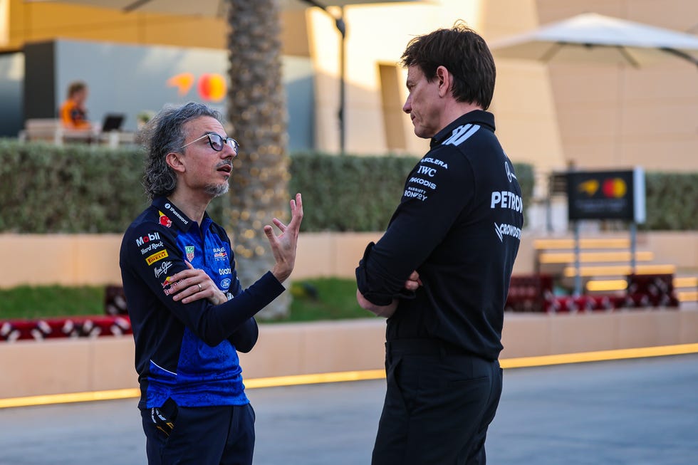formula 1 testing in bahrain day 2