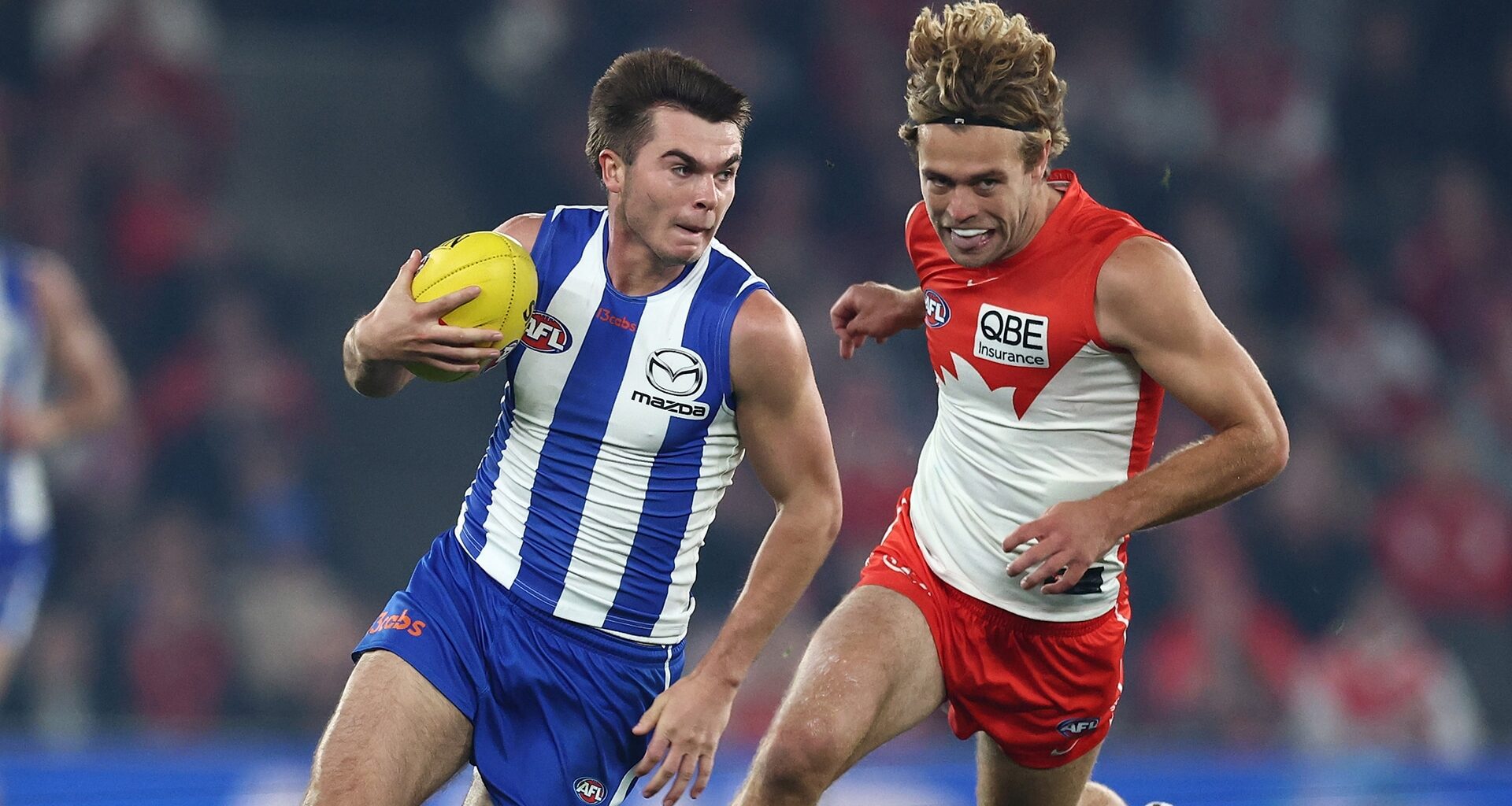 Roos push Swans in narrow defeat