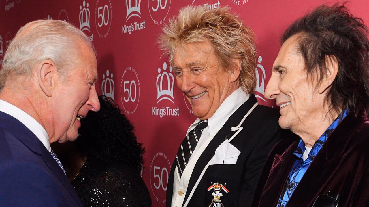 Rod Stewart praises King Charles for putting ‘ratbag’ Donald Trump in his place