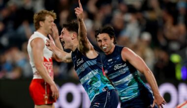 The Kick Heard Around Geelong: O'Sullivan Brings the Cats Faithful to Their Feet