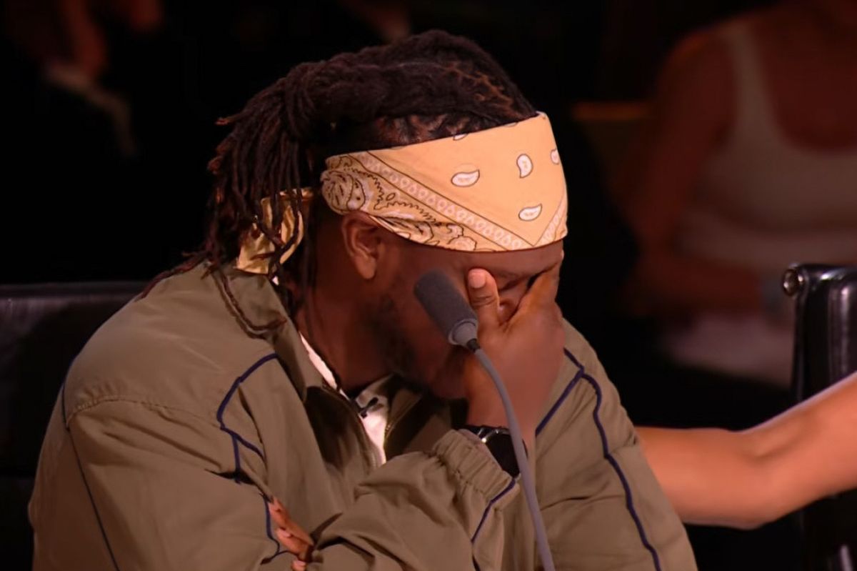 KSI was left emotional during Britain's Got Talent