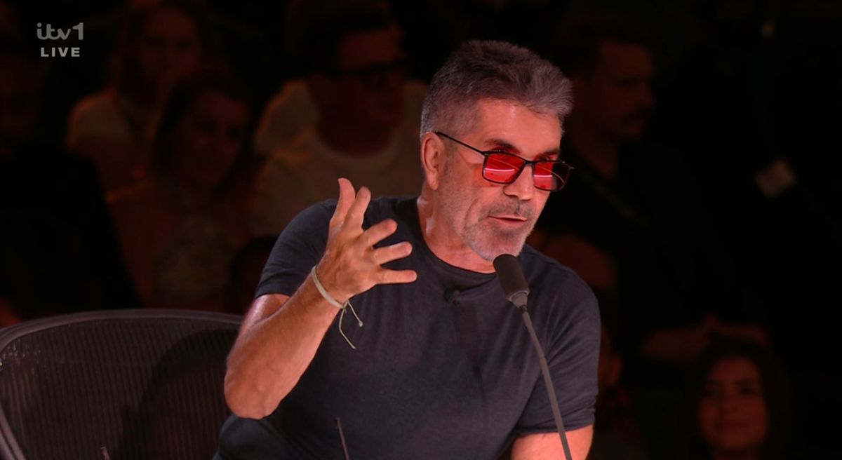 The judges were left seriously impressed with Simon, 66, gushing it was "really clever" and "really brilliant"
