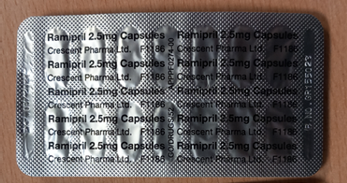 The correct blister pack