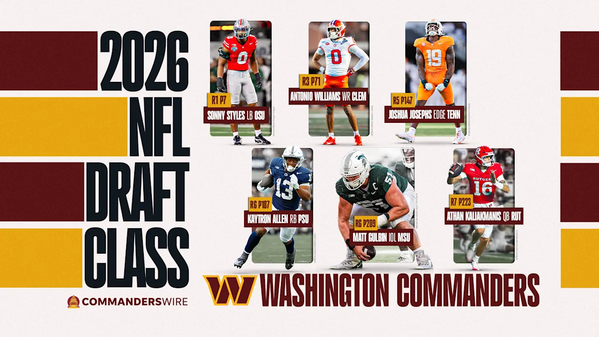 How did the 4 NFC East teams fare in the 2026 NFL Draft?