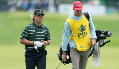 PGA Championship 2026, golf news: Garrick Higgo tee time, two-stroke penalty, caddie sacked and replaced, video