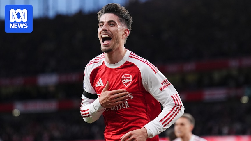 Arsenal edges closer to Premier League title after nervy win as VAR spares Kai Havertz red card