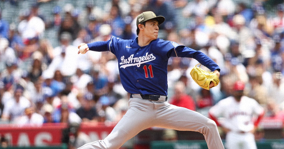 Sasaki earns 2nd win, Ohtani drives in 2 runs in Dodgers' rout