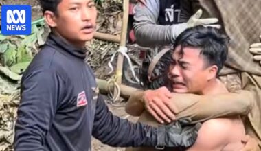Rescuers shocked, relieved as remaining four Laos villagers emerge safely from cave
