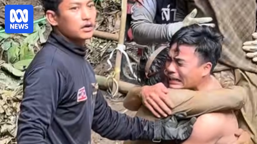 Rescuers shocked, relieved as remaining four Laos villagers emerge safely from cave