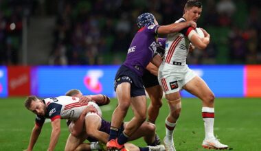 NRL round 13 LIVE: Roosters, Storm locked in low-scoring battle in the wet