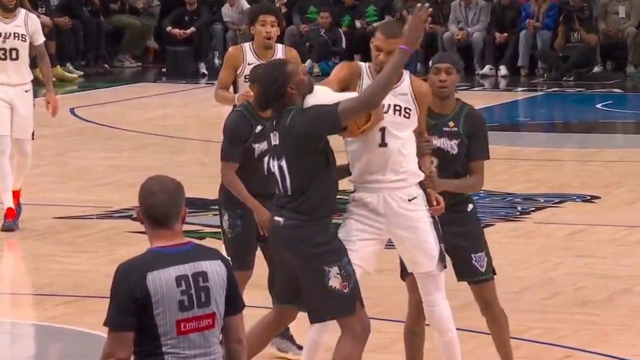 NBA playoffs chaos: Wembanyama ejected for elbowing Reid