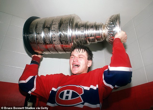 Lemieux won the 1986 Stanley Cup with the Canadiens as a rookie - his first of four titles