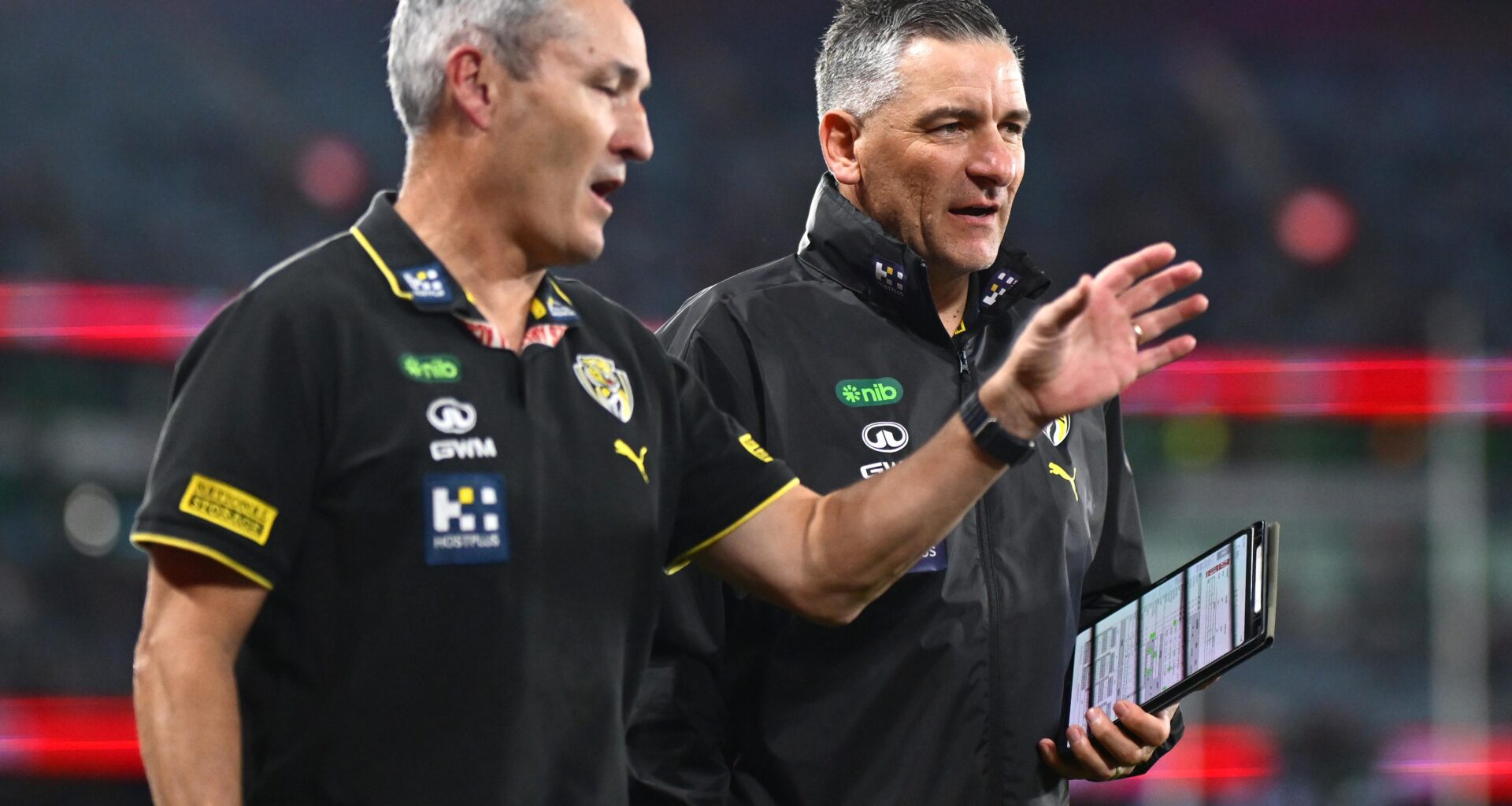 Tigers contact AFL about top-up players, Lyon praises Saints' midfield