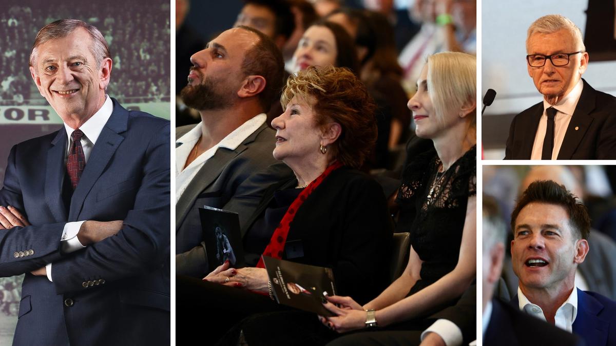 Dennis Cometti: Icon honoured as the ‘Shakespeare of Australian rules commentary’ at State memorial service