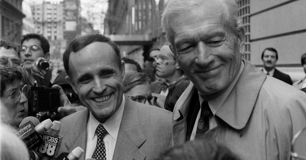 Rudy Giuliani Once Helped a Fellow Mayor Get Health Care