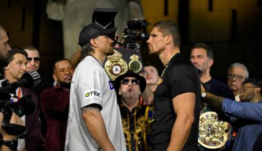 Boxing 2026: Oleksandr Usyk vs Rico Verhoeven weigh in, WBA and WBC heavyweight title, start time, how to watch, video