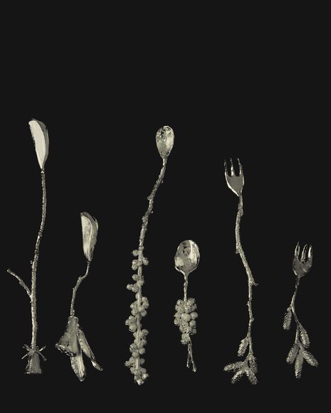 Cutlery by Studio Yeodong Yun, on show at Table Manners at Florian Home, Carlton North / 14–17 May