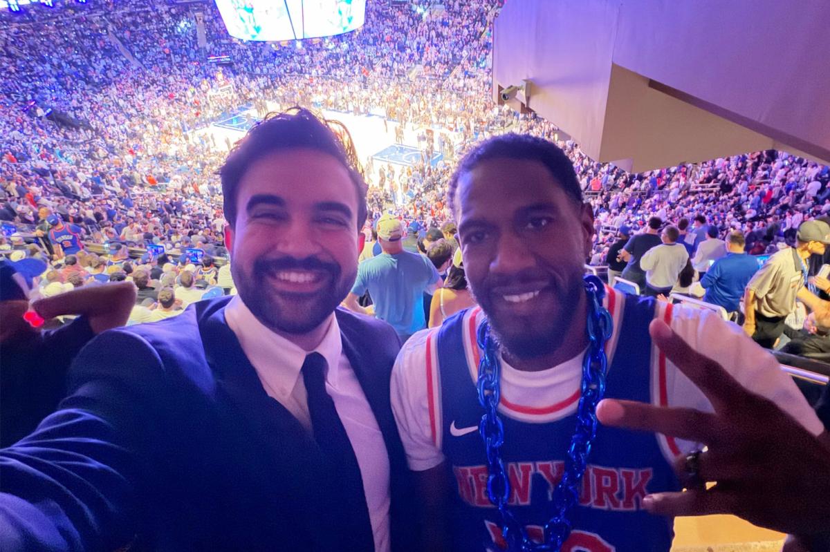 Mamdani quietly attends Knicks game — sitting in section where tickets cost around $700 or more