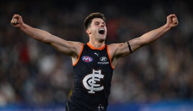 AFL match report: Oh what a night! Cripps produces winner in stunning victory