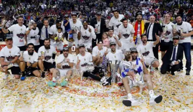 Eleventh anniversary of the ninth European Cup in basketball