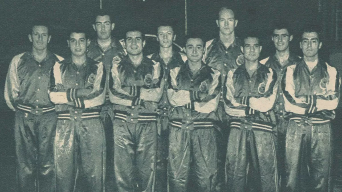 65 years ago, the 7th Spanish Basketball Cup was won