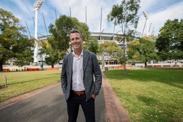Cricket Australia’s chief of cricket, James Allsopp.