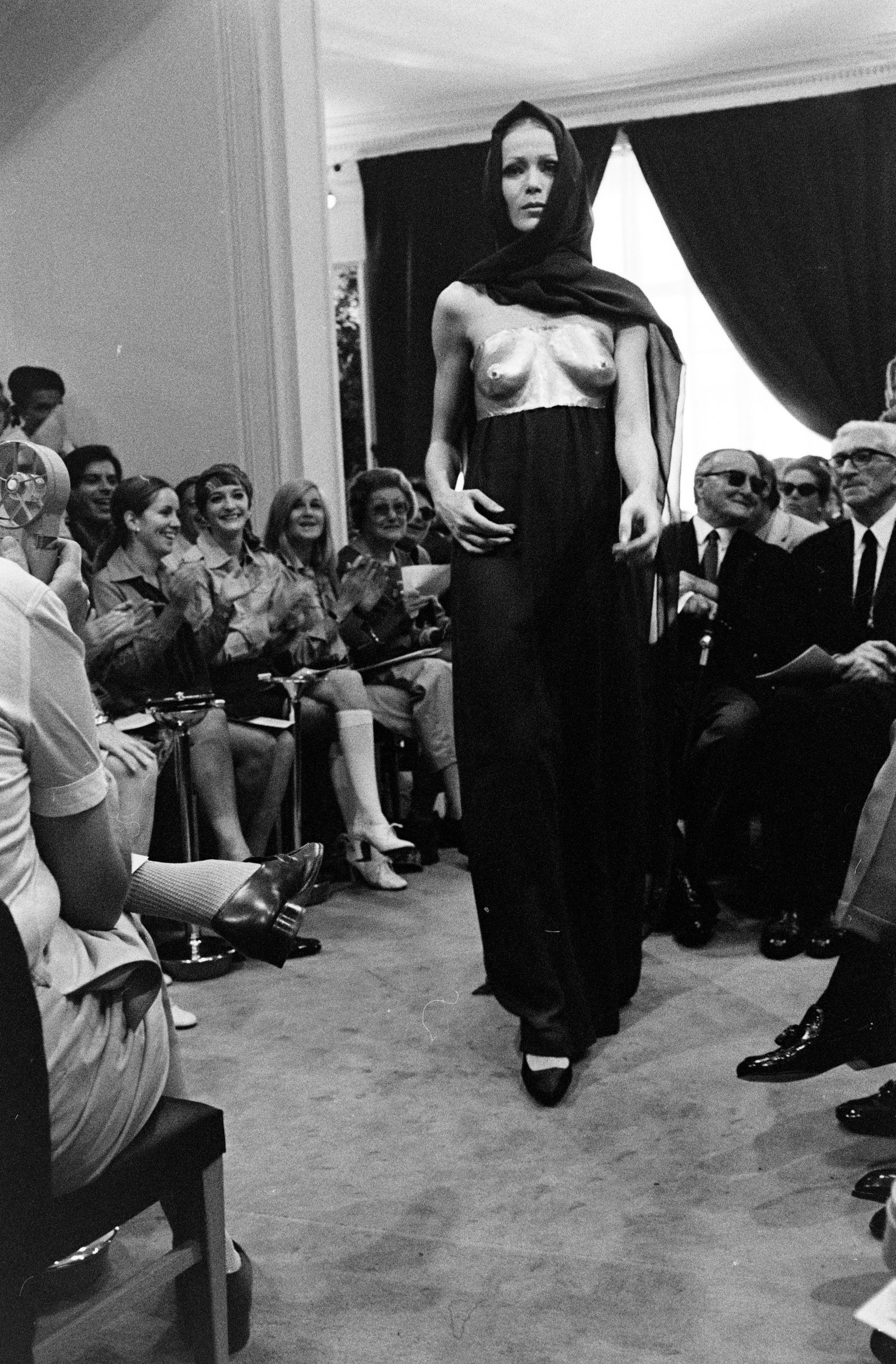 Image may contain Silvia Monti Panait Istrati Hermann Scherchen Loulou de la Falaise Penelope Plummer Adult and Person