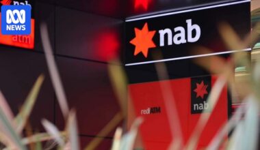 Markets live updates: NAB profit drops amid Middle East uncertainty, ASX slips ahead of RBA rates decision