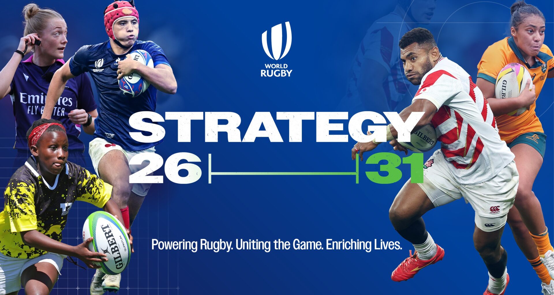 World Rugby launches new six-year strategy to power rugby, unite the game and enrich lives