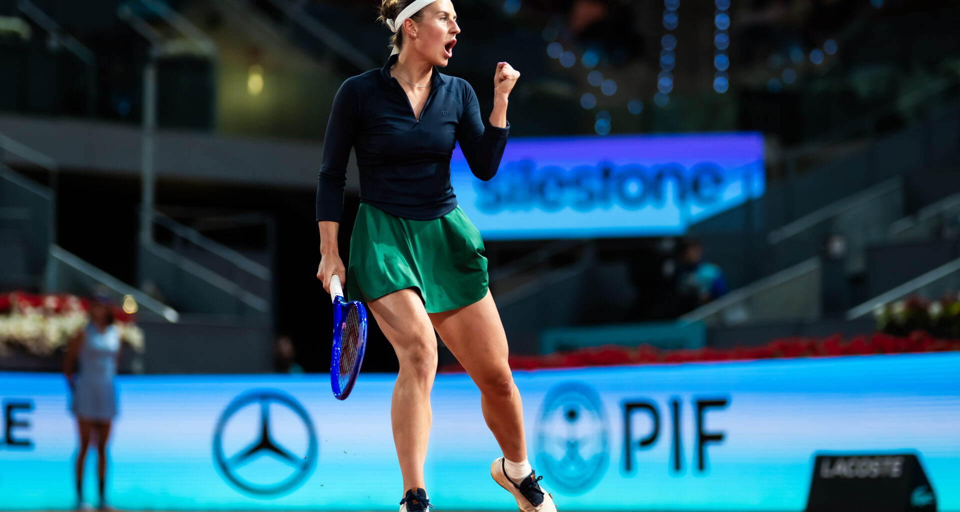 Kostyuk makes it back-to-back finals with three-set win over Potapova in Madrid