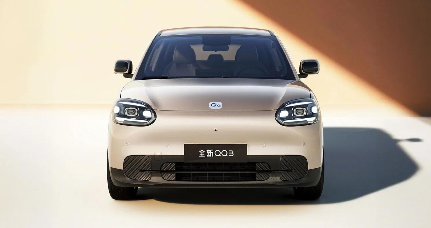 Chery Q EV exterior front view