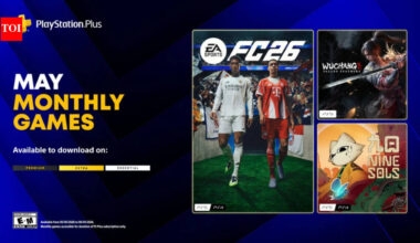 PS Plus May 2026 free games: EA Sports FC 26, Wuchang, and Nine Sols land May 5
