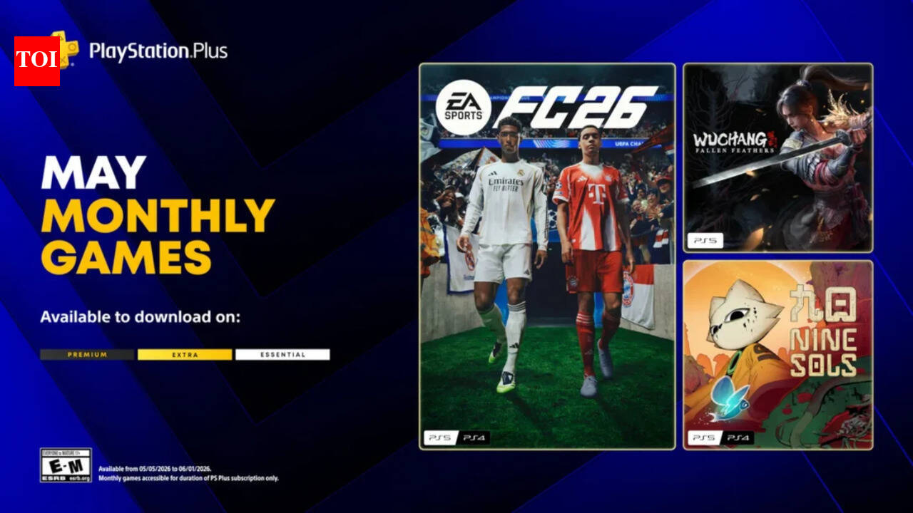 PS Plus May 2026 free games: EA Sports FC 26, Wuchang, and Nine Sols land May 5
