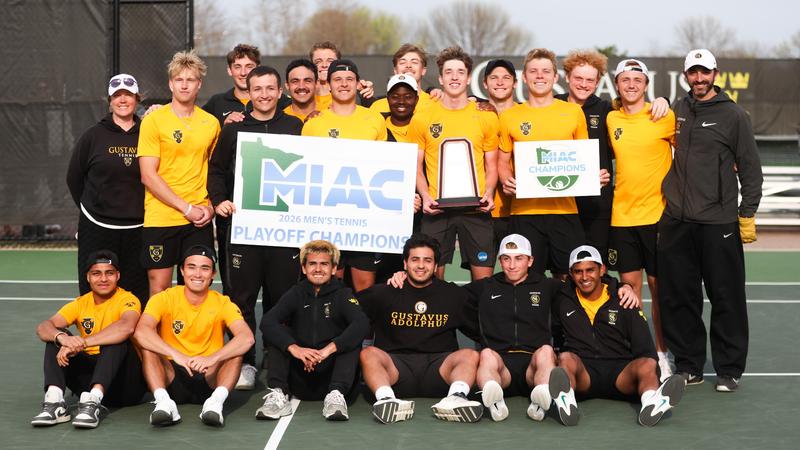 No. 23 Men’s Tennis Wins MIAC Playoff Championship for 18th Time in Program History and 15th in a Row with Sweep of Carleton