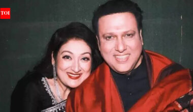 Govinda: When Govinda danced with wife Sunita for the FIRST time and sealed it with kiss: 'Inhone aajtak mere saath dance nahi kiya' | Hindi Movie News
