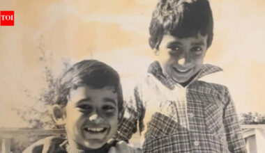 Akshaye Khanna Birthday: When Rahul Khanna shared DECADES OLD childhood picture with 'Dhurandhar' star Akshaye Khanna | Hindi Movie News