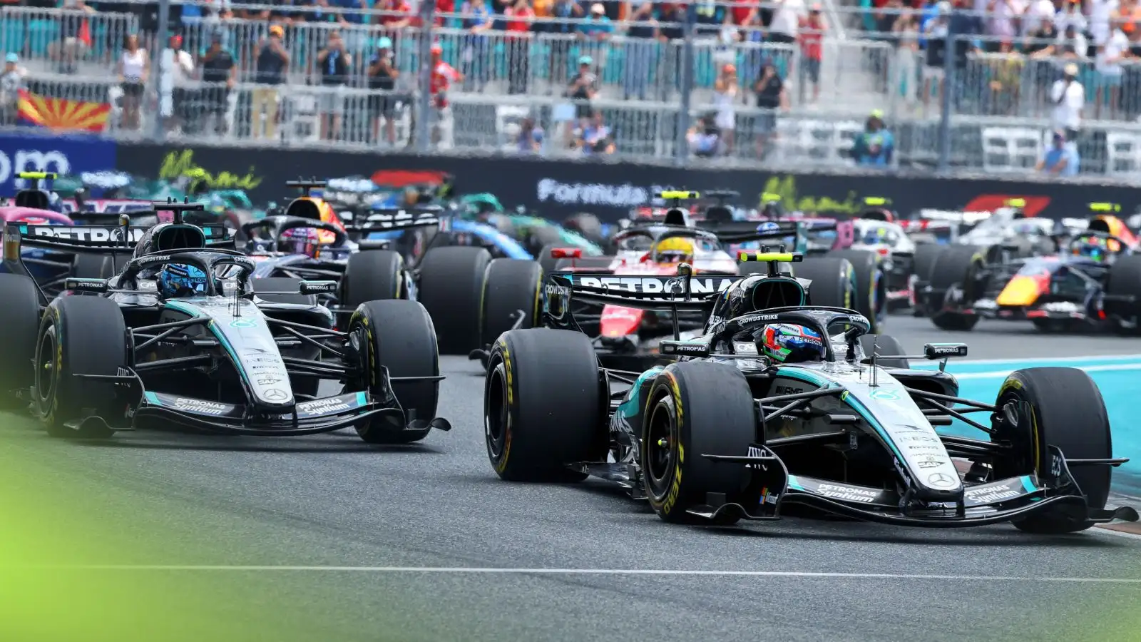 F1 starting grid for the 2026 Miami Grand Prix