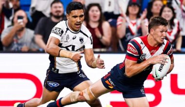 Broncos winger could have lost leg after Roosters game