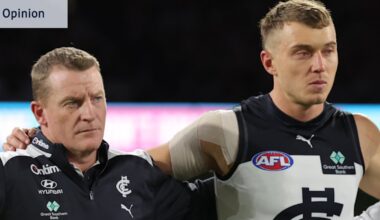 Why Carlton Blues captain Patrick Cripps has limited trade currency