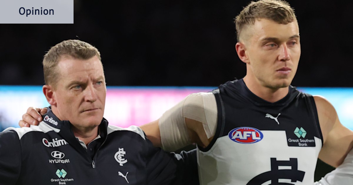 Why Carlton Blues captain Patrick Cripps has limited trade currency