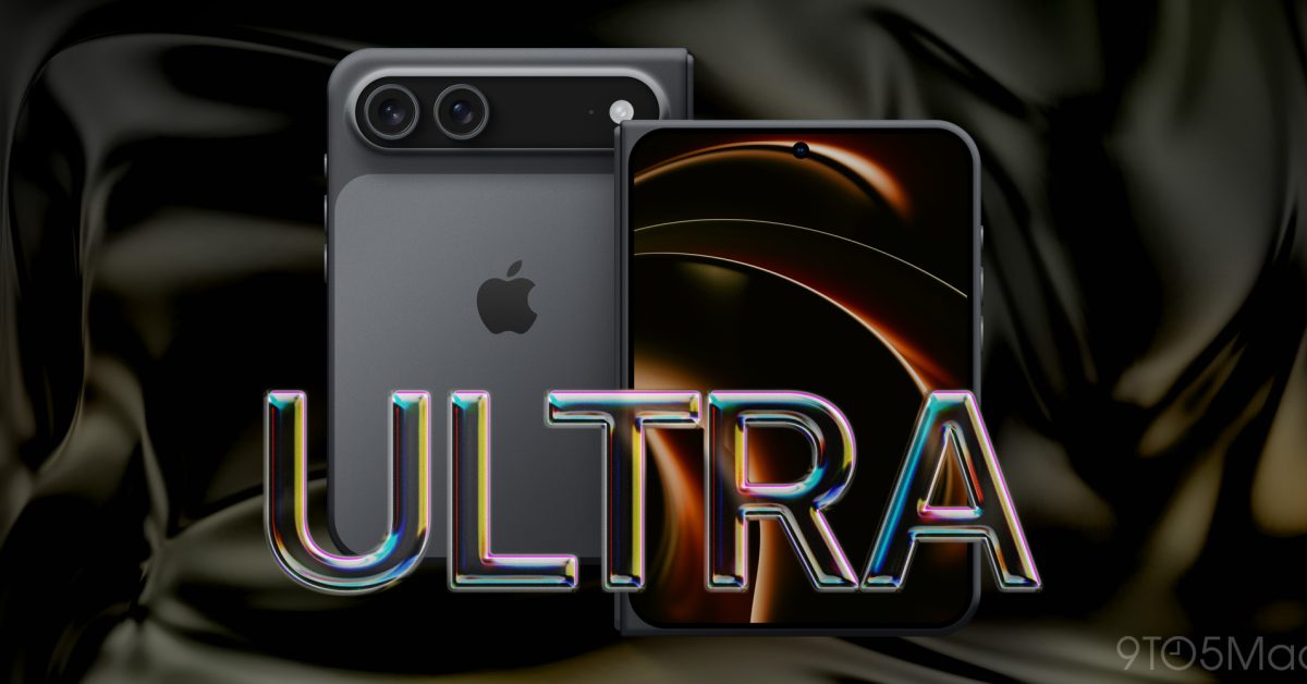 Video offers clearest look yet at foldable iPhone Ultra dummy unit